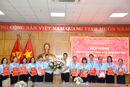 Hội nghị công bố Quyết định của Giám đốc Sở Văn hóa và Thể thao Quảng Ninh về công tác cán bộ