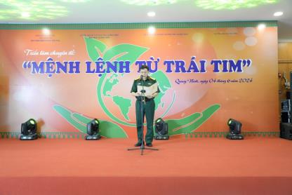 Triển lãm chuyên đề “Mệnh lệnh từ trái tim” tại Bảo tàng Quảng Ninh.